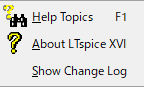 LTspice XVII Help