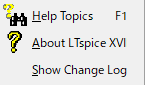 LTspice XVII Help