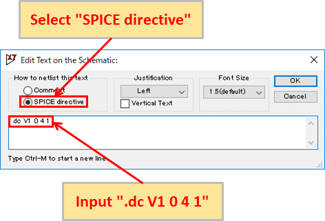 LTspice XVII SPICE directive