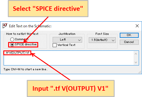 LTspice XVII SPICE directive