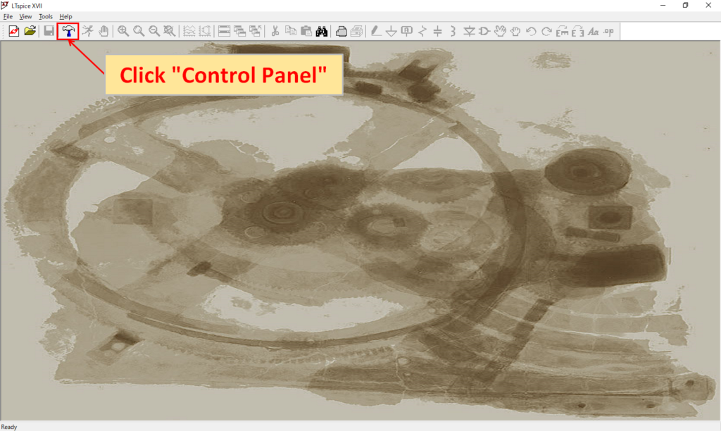 LTspice XVII Control Panel