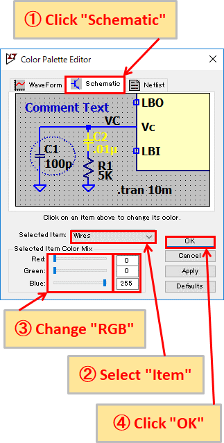 LTspice XVII Schematic