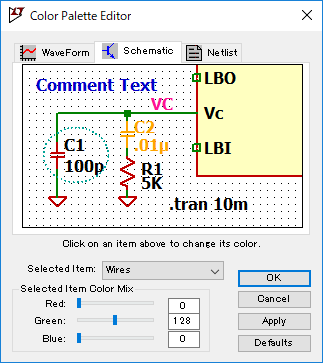 LTspice XVII Schematic