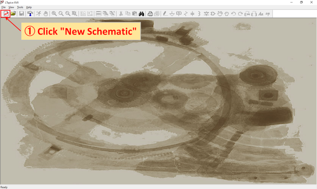 LTspice XVII New Schematic