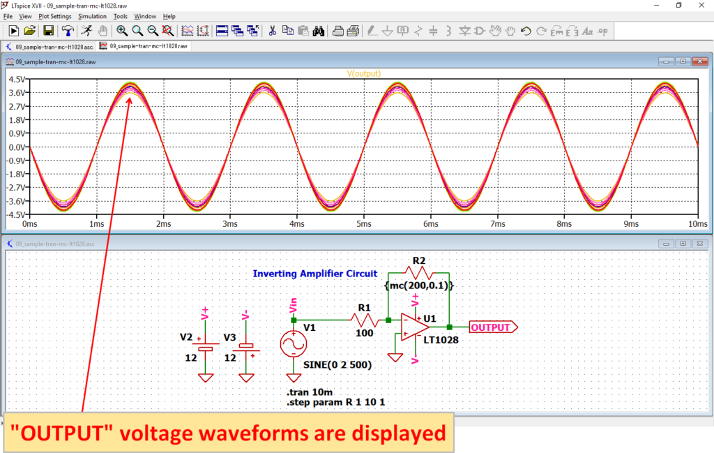 LTspice XVII Analysis Result