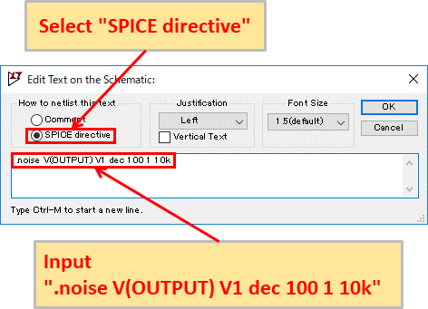 LTspice XVII SPICE directive