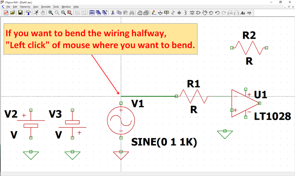 LTspice XVII Bend