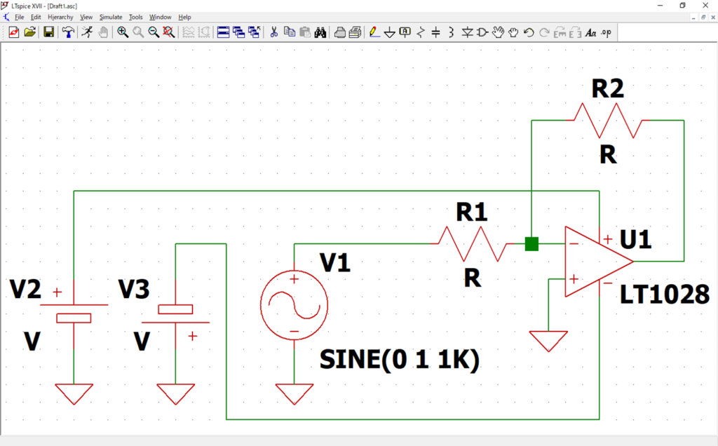 LTspice XVII Wire Connect