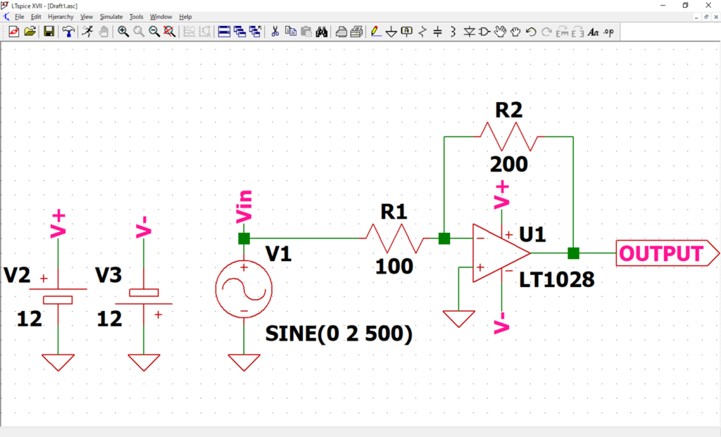 LTspice XVII Label Wiring