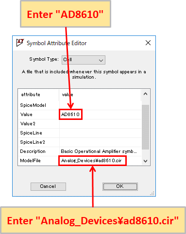 LTspice XVII Change Value ModelFile