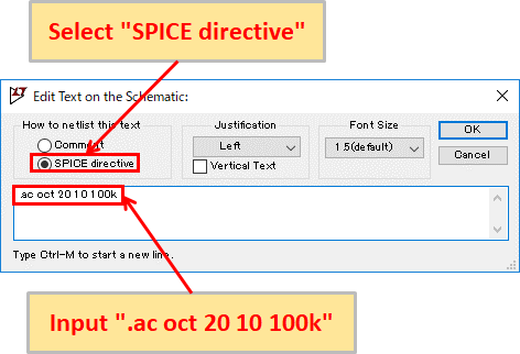 LTspice XVII SPICE directive