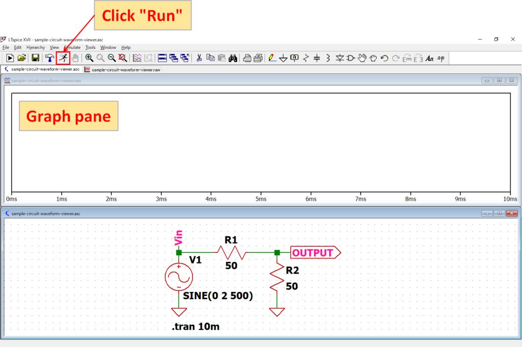 LTspice XVII Graph Pane