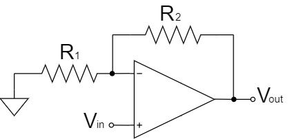 Op-Amp Non-inverting Amplifier Circuit