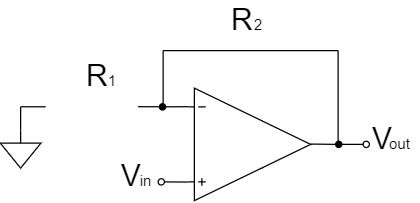 Op-Amp Non-inverting Amplifier Circuit Voltage Follower