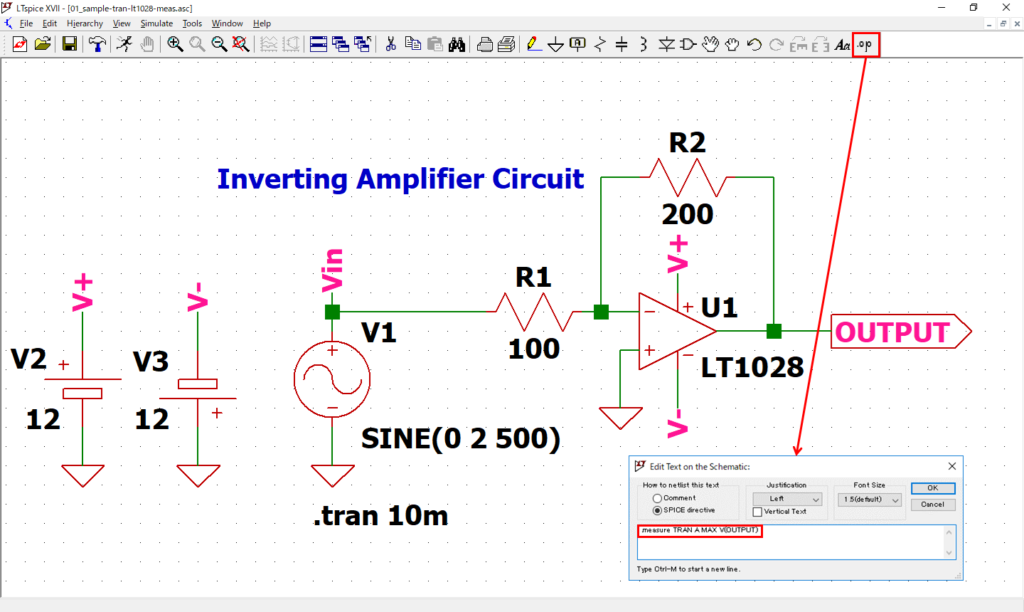 LTspice XVII .measure