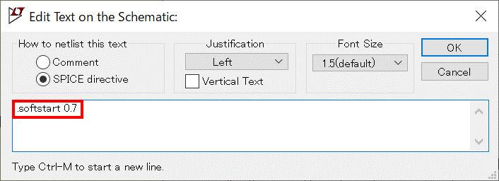 LTspice XVII LTC3111 .softstart syntax