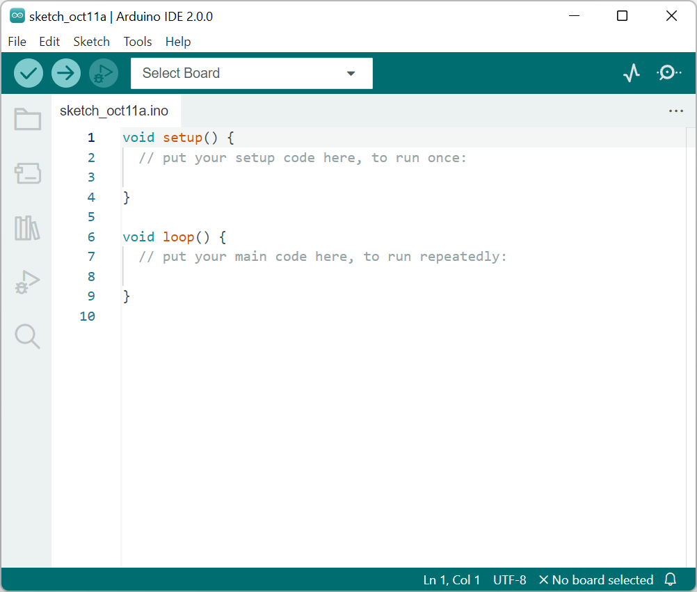 Arduino IDE Start