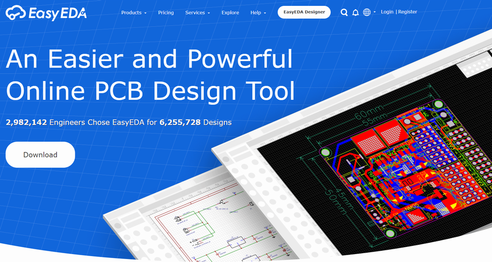 EasyEDA Circuit Design CAD PCB Design CAD